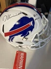 Dalton Kincaid Autographed Full Size Authentic Helmet Fanatics COA Buffalo Bills
