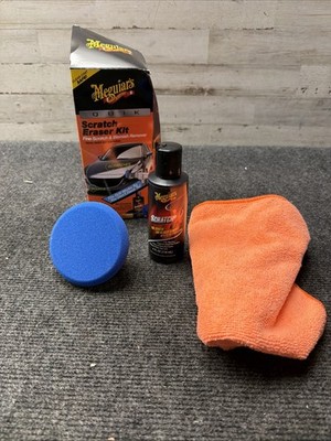 Meguiar's G190200 Quik Scratch Eraser/Remover Premium Kit for Car/Auto Detailing