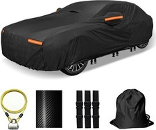 30 Layers Car Cover for Automobiles All Weather Waterproof, Outdoor Snowproof...