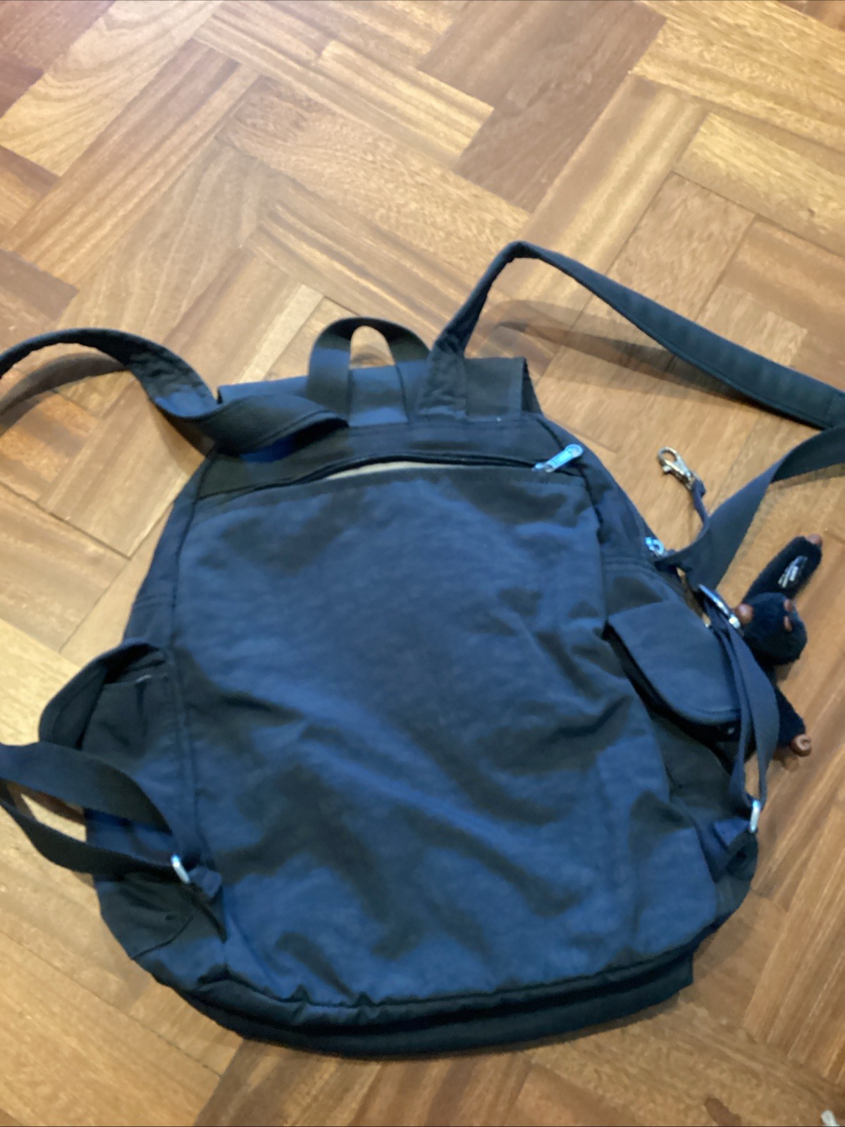 Kipling Navy Blue Backpack Rucksack Shoulder Hand… - image 6