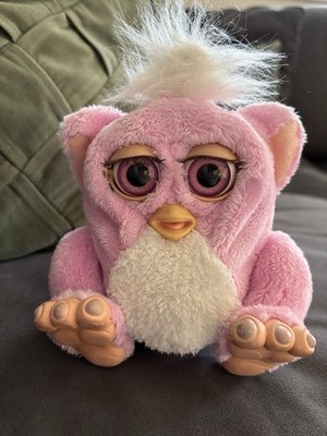 Rare Furby bébé blanc original 2000 Tiger electronics avec étiquette +/- 13cm | eBay