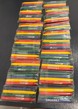 20 Individually Wrapped Crayon Packs 80 Total Crayons Classroom Party Favors