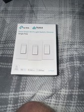 kasa Smart Wi-Fi Light Switch With Dimmer Model KS220, 3 Pack