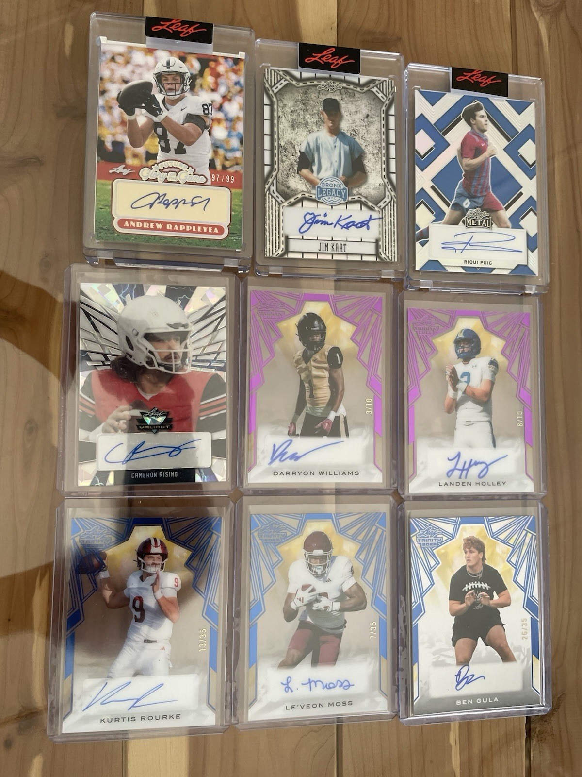 Huge (73) Card Auto Jersey Relic Lot. Lots of Low Serial Numbers 1/1 & More