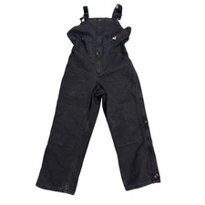 Vintage black Carhartt bib overalls size XL