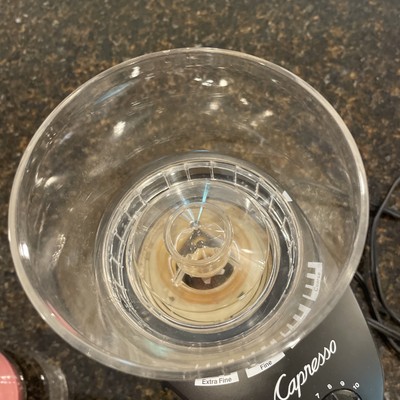 Jura Capresso Infinity 560 Black Conical Burr Coffee Grinder READ