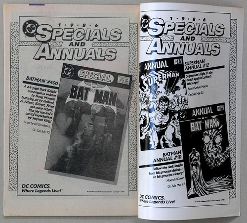 Batman Annual #10 Vol 1 - DC Comics - Doug Moench - Denys Cowan - Bild 4 von 5