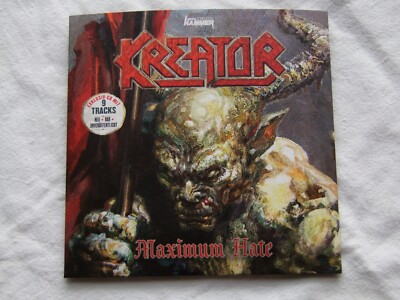 KREATOR-'' MAXIMUM HATE'' CD 1ST PRESS 2022 CARDBOARD SLEEVE