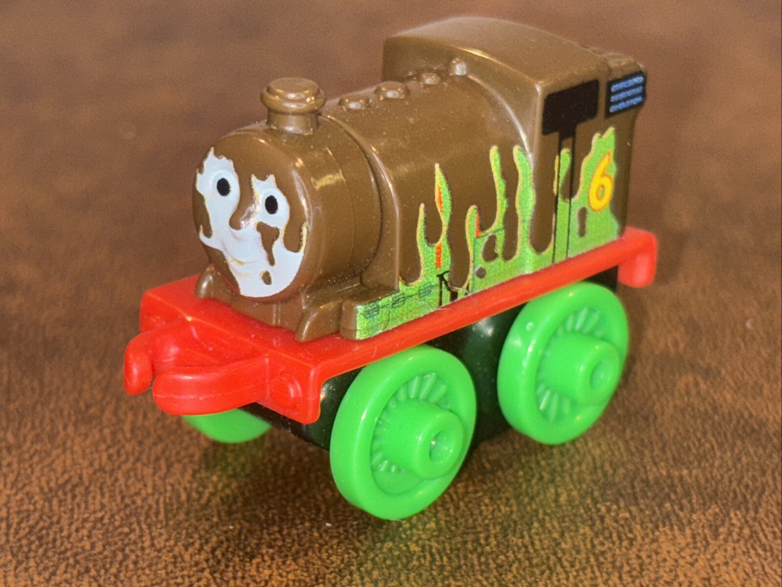 ‘14 Thomas The Train TrackMaster Small Push Along DieCast PVC Train #J30A Percy