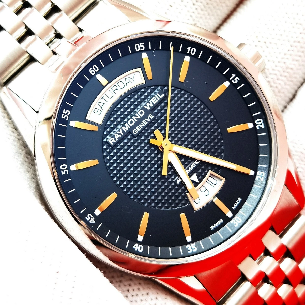 Raymond weil day date sale