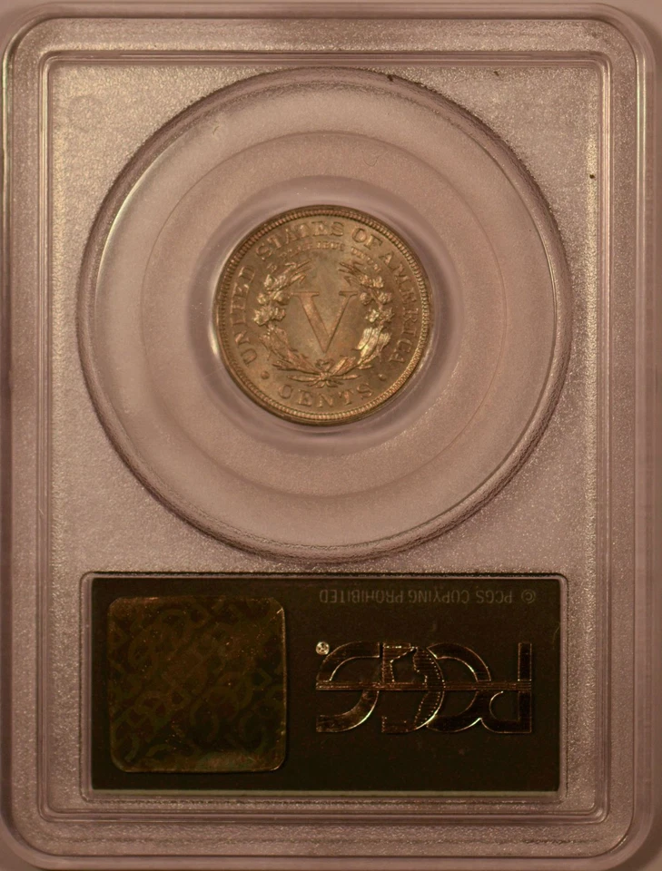 1894 5c PCGS PR65 PQ OGH Liberty "V" Nickel - Image 2 of 4