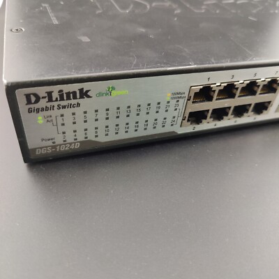 D-Link  DGS (DGS-1024D/E) 24-Ports External Switch