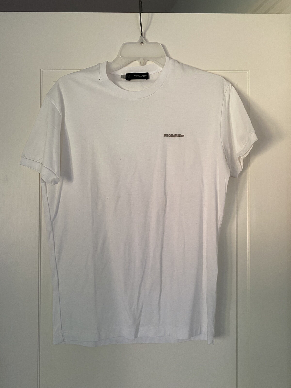 DSQUARED2 Camicia da uomo bianca Dsquared taglia media