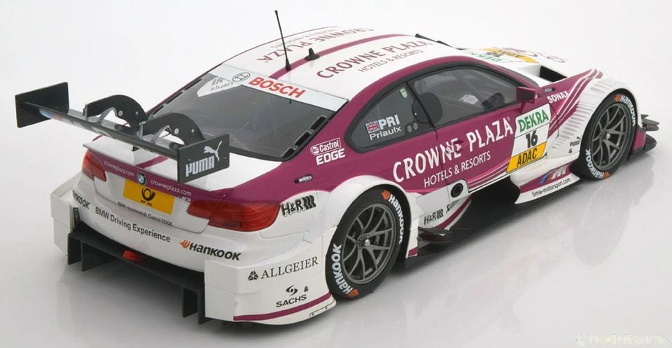BMW M3 E92 #16 DTM 2013 PRIAULX TEAM RMG MINICHAMPS 100132216 1/18 1:18 ADAC - Photo 3/3