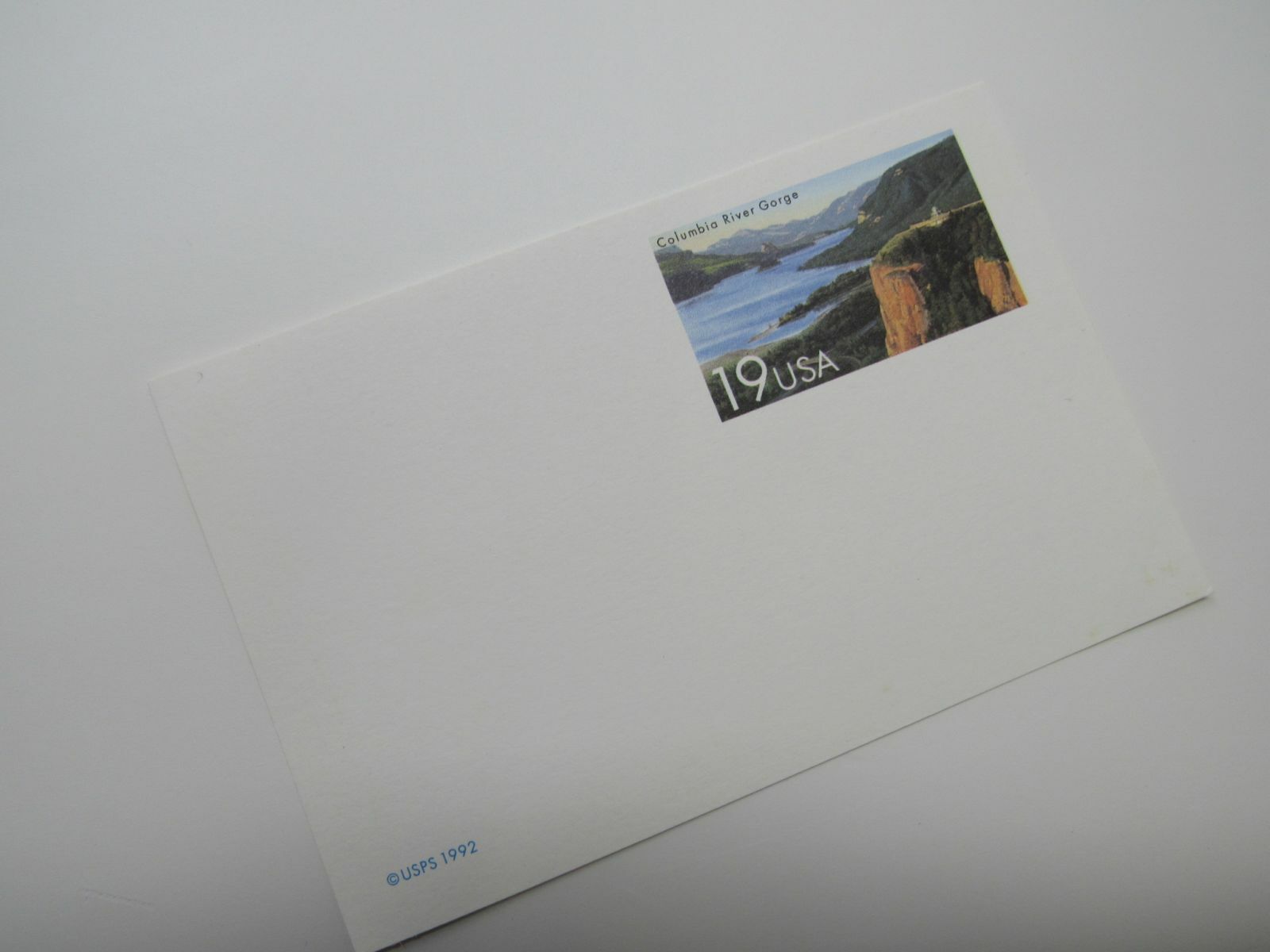 USPS Scott UX164 19c Columbia River Gorge Mint Never Hinged/MNH Postal Card