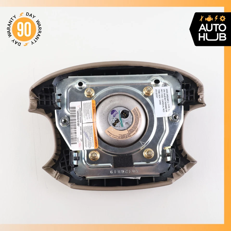 Bolsa de aire para volante Jaguar X200 tipo S Sable OEM Foto 3 de 4