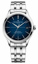 Orologio Uomo Baume & Mercier Clifton Baumatic COSC Automatico Acciaio Data M0A10468