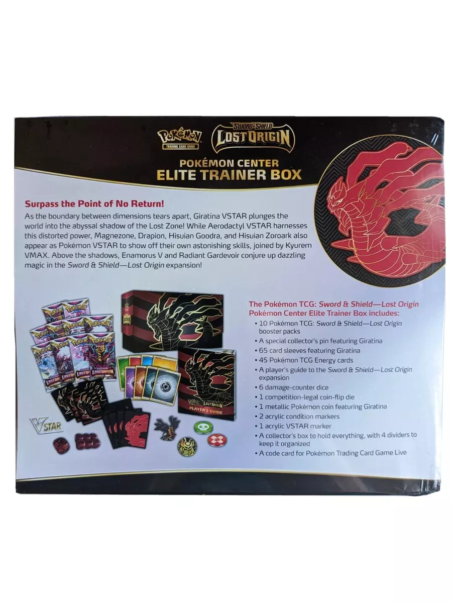 Lost Origin Pokemon Center Elite Trainer Box - TCG Code