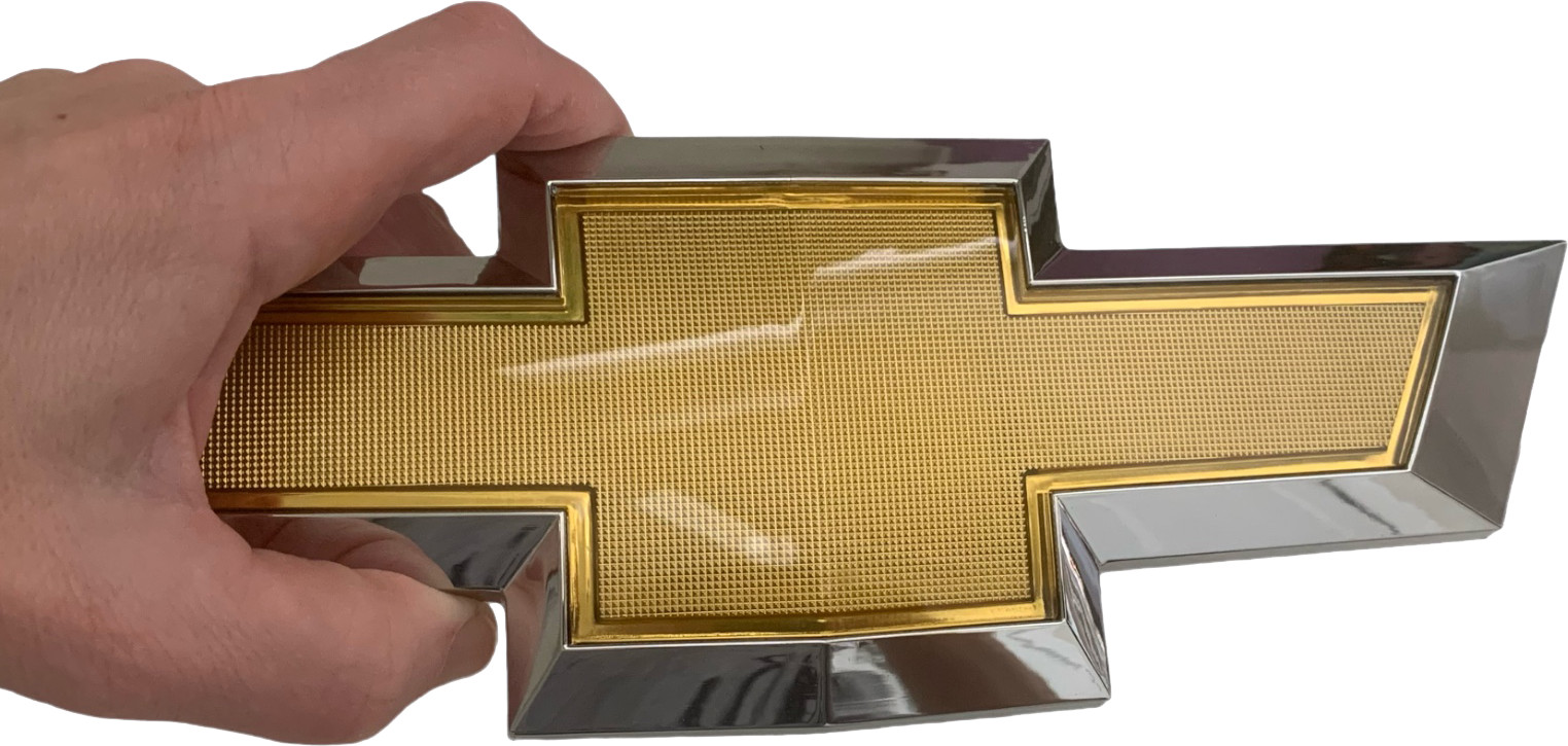 Front Grille Gold Logo Emblem 2013 2014 2015 for Chevrolet Malibu