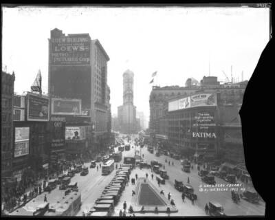 Longacre Square Broadway and Seventh Avenue looking south fr- New York Photo 1