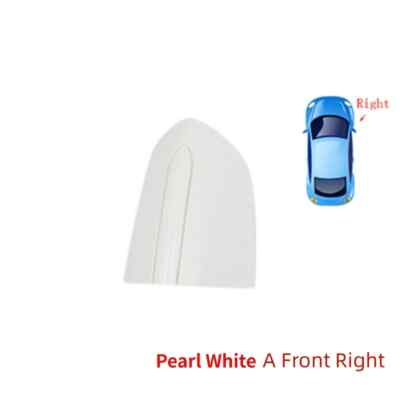 Auto Linksvoor Deurklink Cover Lock Trim Cover Fit for Ford Fit for Mondeo MK5 2013-2019 Fit for Edge MK2 2019 2018 Fit for STIER 2015-2020 F218A15 (Color : Type B oyster grey