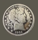 Rare 1904-O 50C Barber Half Dollar Actual Coin OUR PRICE $60 Compare APMEX  $70