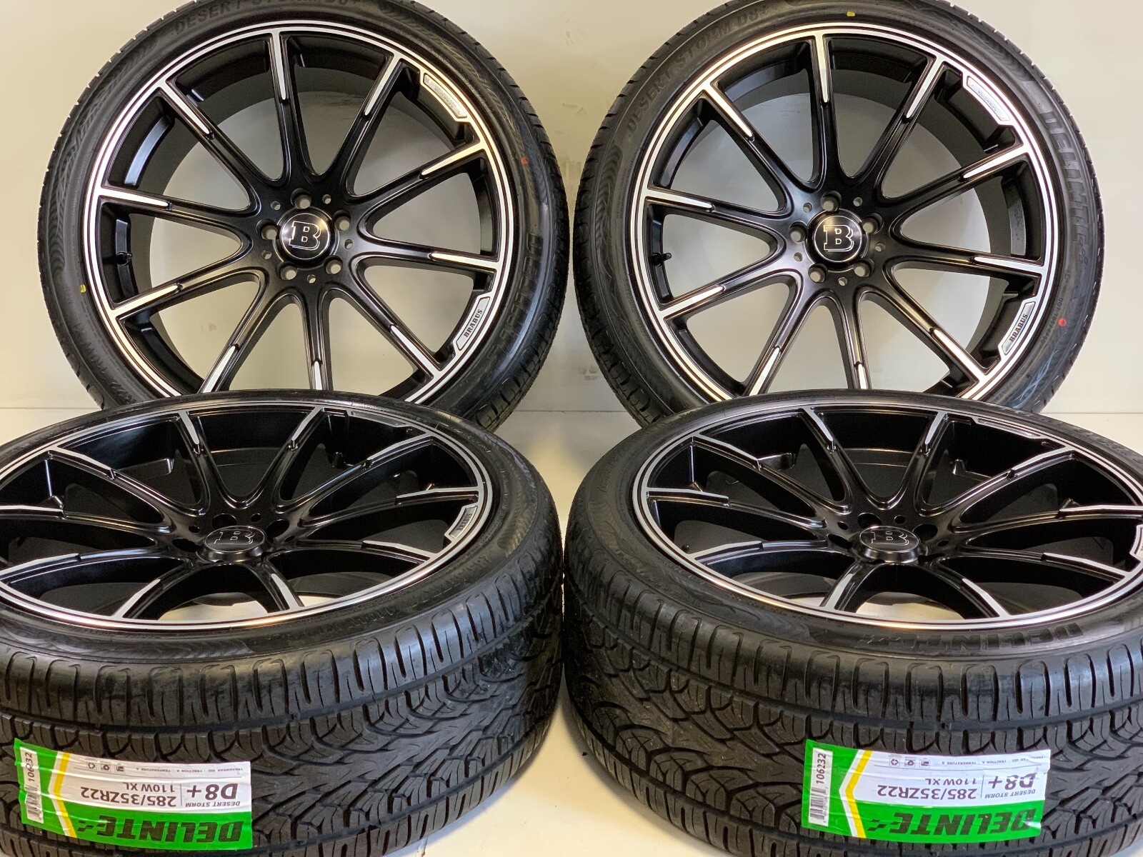 22" CLASS AMG STYLE WHEELS RIMS FITS MERCEDES 5X112 400 500 GL ML 5X112 BRABUS