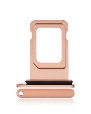 Replacement Dual Sim Card Tray Compatible For iPhone XR Coral