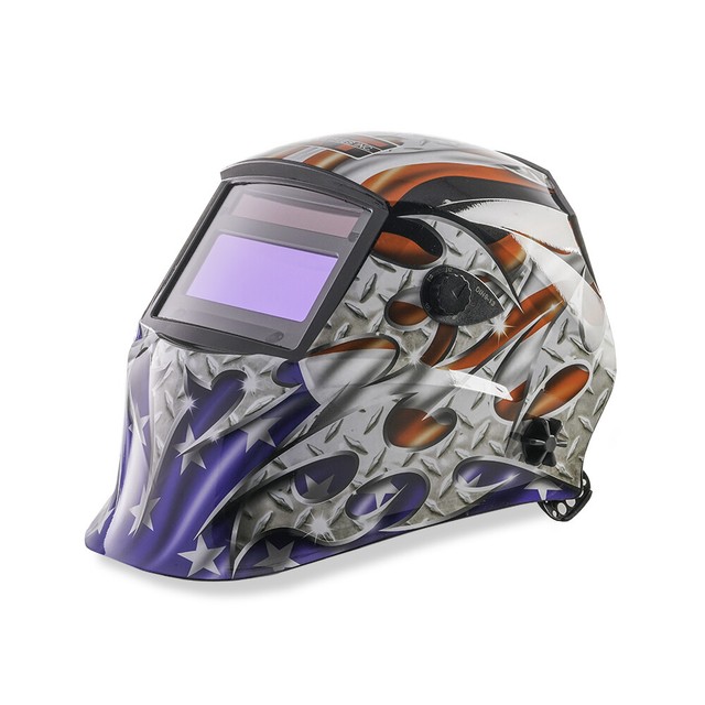 KT Industries American Steel Auto Darkening Welding Helmet (41052) eBay