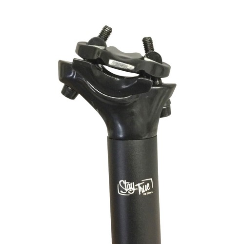 NS Bikes Stay True OEM 2 Bolt Seatpost Road Cyclocross MTB BMX 27.2 400mm 346g - Afbeelding 1 van 3