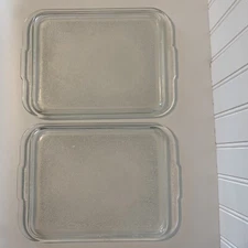 Vintage Proctor Silex Slow Cook Casserole Dish Replacement Lids Only Set Of 2