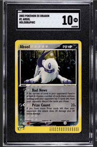 Absol graded SGC 10 for sale on eBay