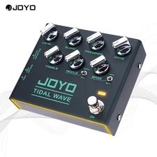 JOYO Classic Bass Tone of "90s Bass Guitar Preamp Pedal 3-band EQ Reduce Noise