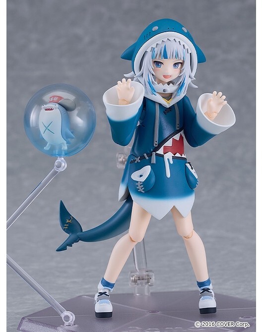 NEW Max Factory figma Hololive Production Gawr Gura w/Winking Face