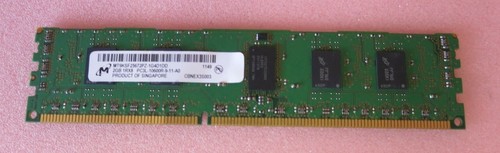Micron MT9KSF25672PZ-1G4 2GB PC3-10600 DDR3-1333MHz ECC CL9 240P Memory - Picture 1 of 3