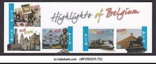 BELGIUM - 2011 HIGHLIGHTS OF BELGIUM STAMPBOOKLET SELF-ADHESIVE SG#4365-69 MNH