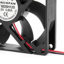 1pcs 92mmx92mmx25mm 12V DC Cooling Fan Long Life HY Bearing Computer Case Fan
