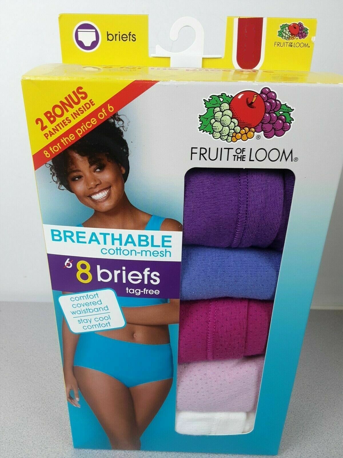 fruit of the loom women's underwear breathable
