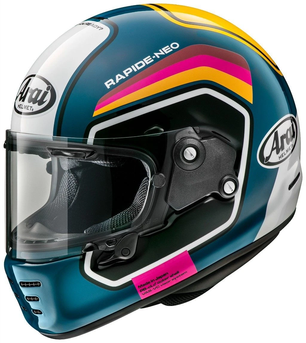 Arai RAPIDE-NEO NUMBER Blue Size:S(55-56cm) New Full Face Helmet