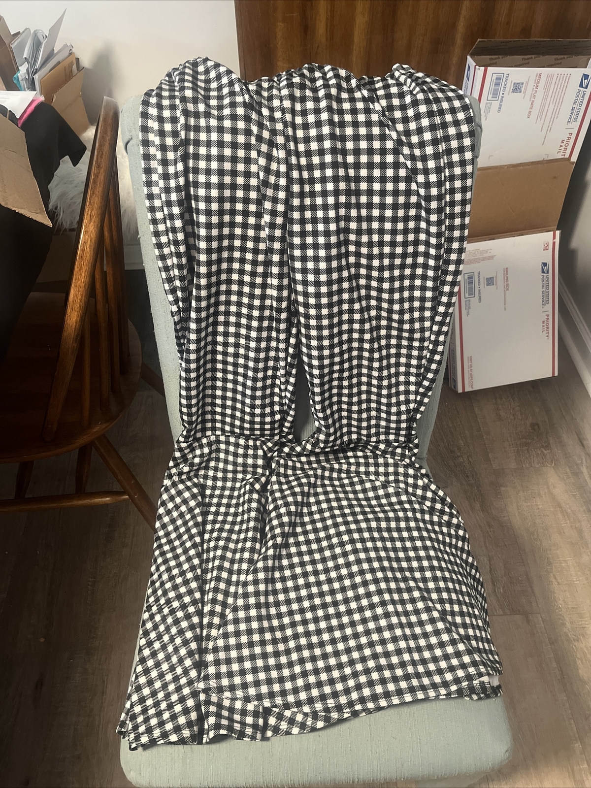 Rainbow Large Checkered Pants - image 1