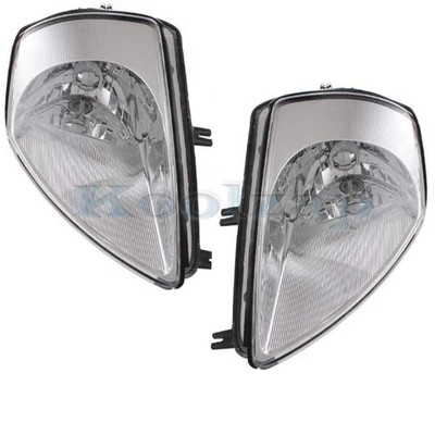 For 03 04 05 Eclipse Front Headlight Headlamp Head Light Lamp with Bulb SET PAIR