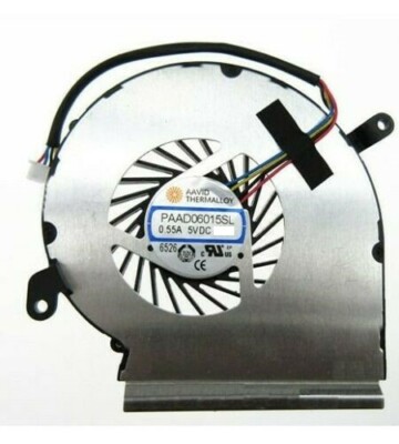 Kit Ventole Di Raffreddamento CPU/GPU Per MSI GE62/72, GL62/72, GP62/72 – 3 Pin, 3 Fili, In Alluminio