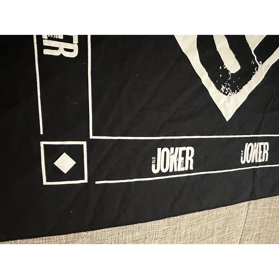 Joker: Folie à Deux Promo Bandana Nuevo con Etiquetas Warner Brothers Foto 4 de 4