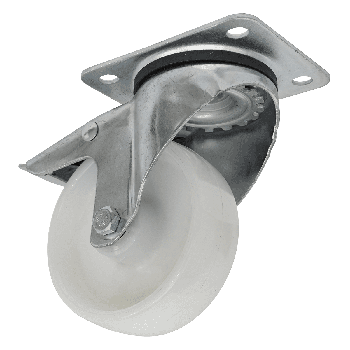 Sealey SCW4100SPL 100mm Castor Wheel with Swivel Plate & Total Lock