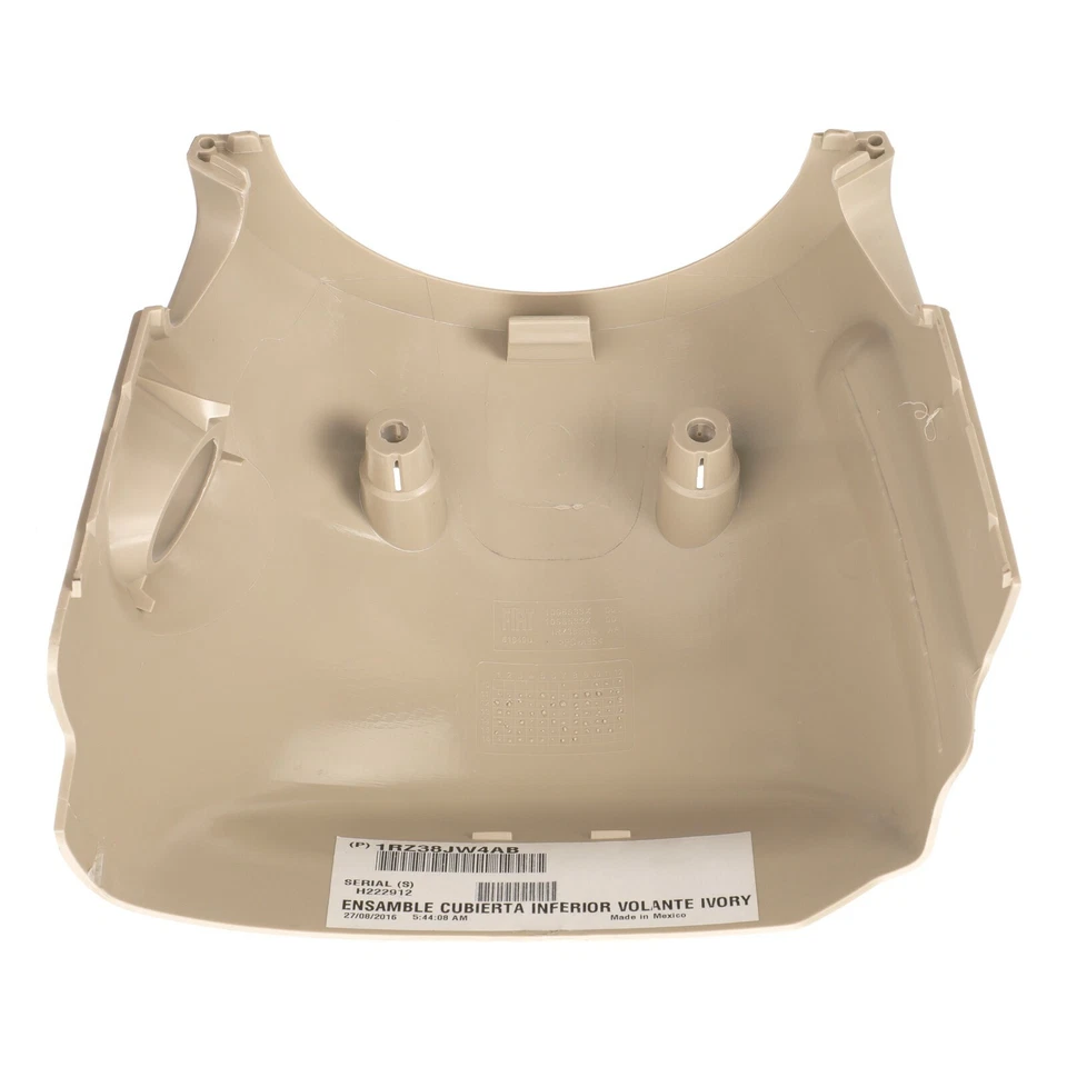 Fiat 500 2012-2017 columna de dirección inferior cubierta cubierta marfil fabricante de equipos originales Mopar genuino Foto 2 de 3