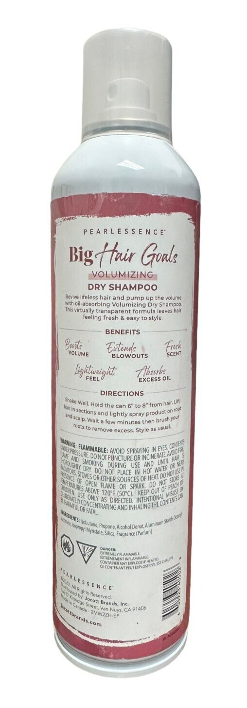 PEARLESSENCE Big Hair Goals Volumizing Dry Shampoo 7.3oz eBay