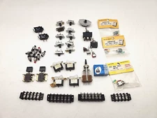 Lot Vintage Audio Switches Buttons Arrow Archer Switchcraft