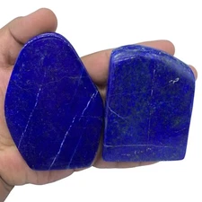 408g Lapis Lazuli, Lapis Lazuli Free Form, Lapis Free Form, Free Form 2 Pcs