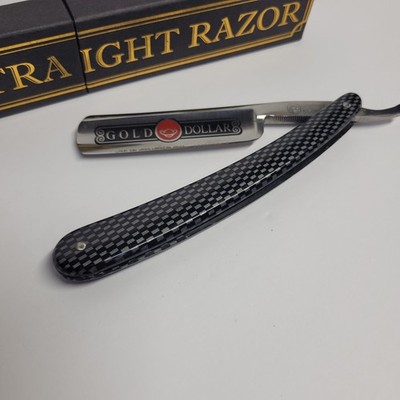 Gold Dollar 208 Straight Razor NEW IN BOX