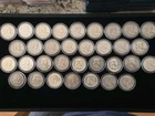 1948-1963 .50c Franklin Silver Half Dollars (33 Coins) 90% Silver- Free Shipping